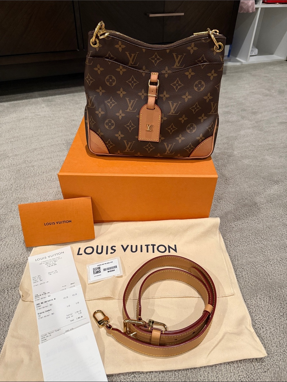 Louis Vuitton Monogram Hobo Bag